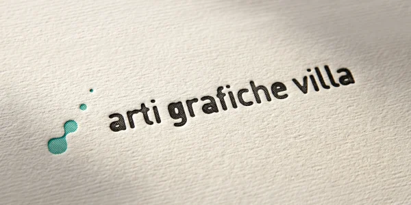 logo artigrafichevilla stampato su carta