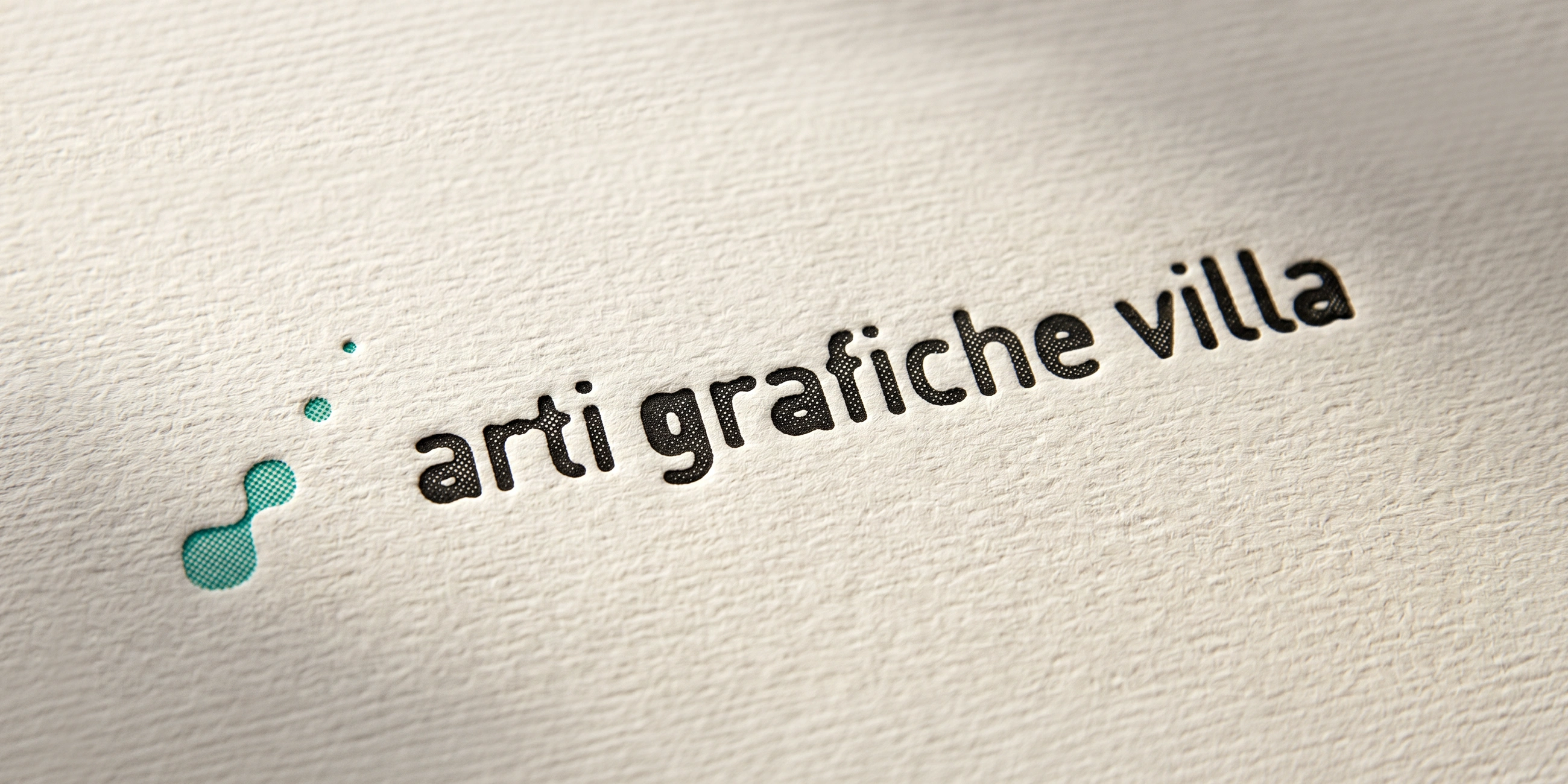logo artigrafichevilla stampato su carta